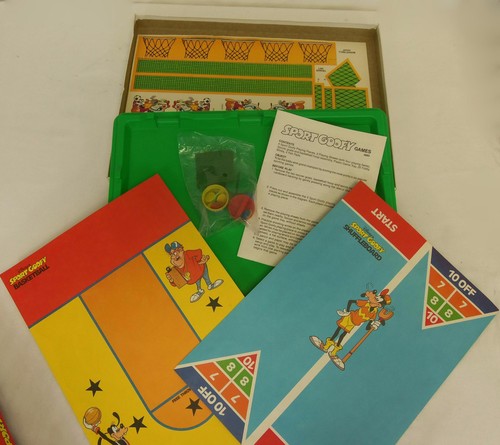 Vintage Golden 1984 Disney SPORT GOOFY Tiddly Wink Tournament of Games NEW - Picture 3 of 3