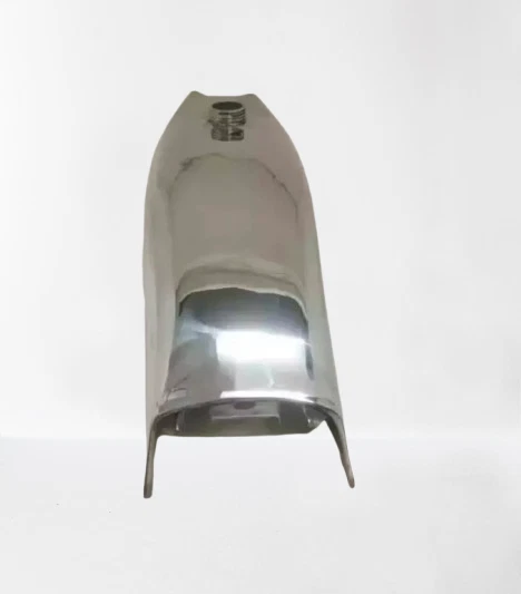 ADEQUADO PARA Honda TL 125 S BJ 1978 modelo aço cromado tanque de gasolina combustível - Imagem 3 de 4