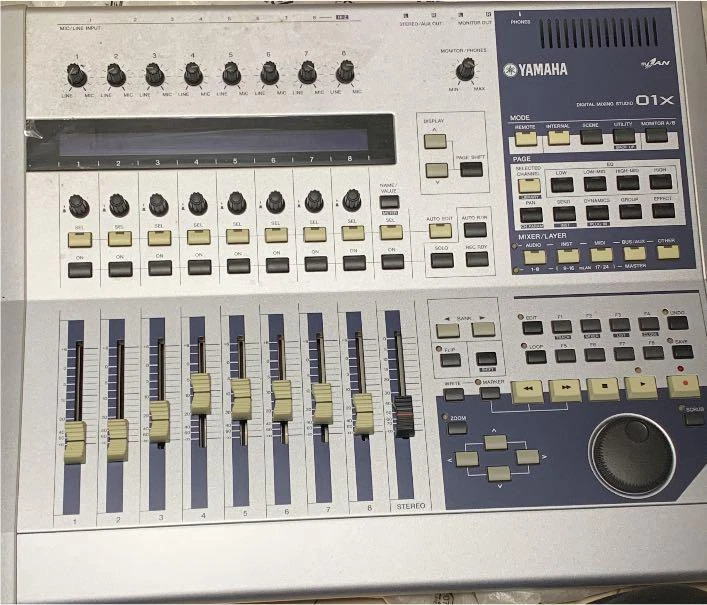 Digital Mixer Yamaha 01X w/adapter Used Operation confirmed From Japan