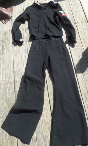Vintage US Navy Wool Crackerjack Top 