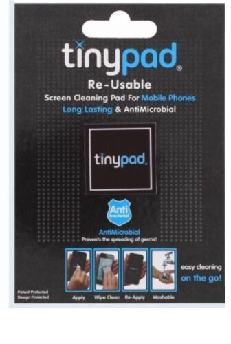 Tinypad Reusable Screen Cleaning Pad Mobiles  teen  xmas stocking filler gift - Afbeelding 1 van 4
