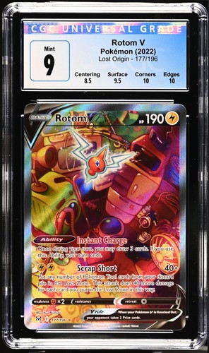 Rotom V graded CGC 9 for sale on eBay