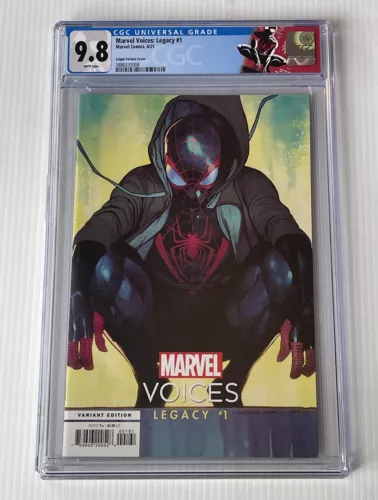 Marvel Voices: Legacy #1 Coipel Variant Miles Morales Spider Man CGC 9.8 A