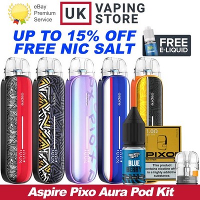 Aspire Pixo AURA Pod Vape Kit | 30W 1300mAh