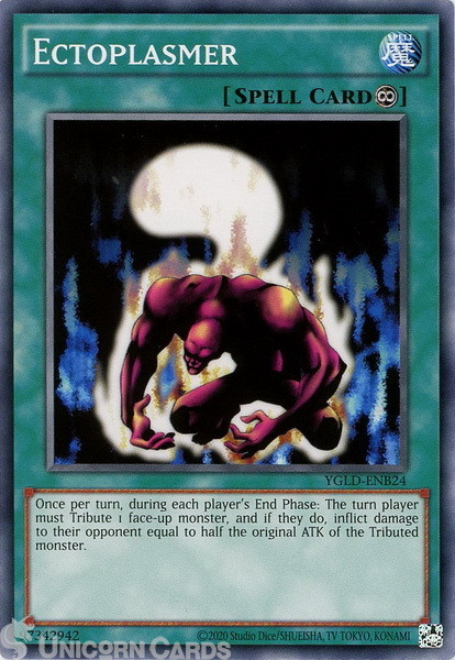 YGLD-ENB24 Ectoplasmer UNL edition Mint YuGiOh Card