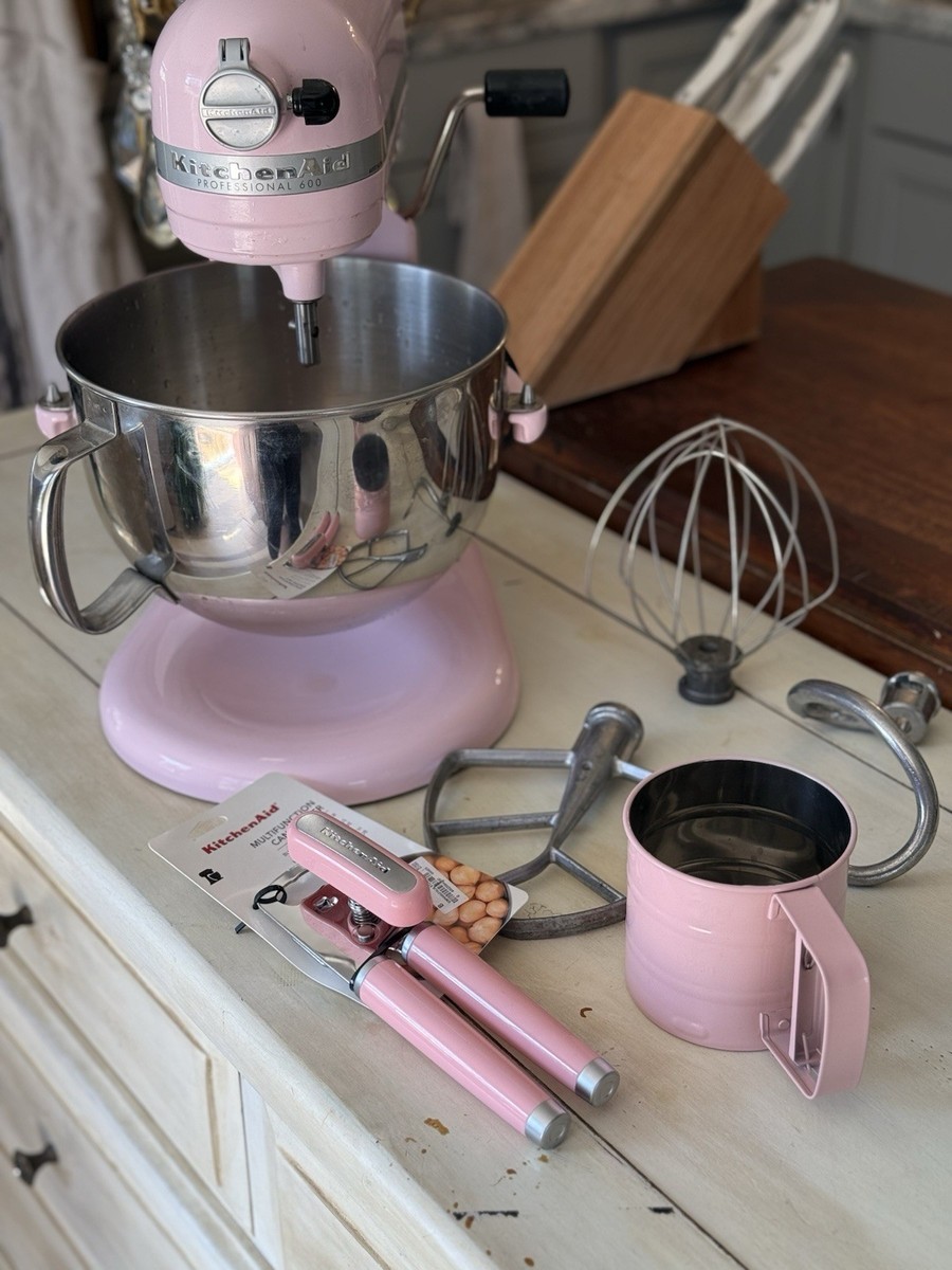 KitchenAid Professional 600 Pink Stand Mixer with Bowl, Whip