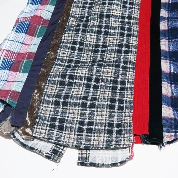 Rebuild by Needles 7 Cuts Flannel Shirt Multi Size S Japan image 10