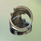 Elegant Stacked Diamond Accent Women's Statement Ring size 10 — photo 6