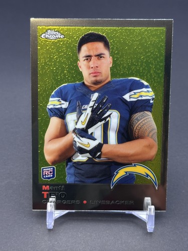 Manti TE'O #9 2013 Topps Chrome 1969 Inserts card