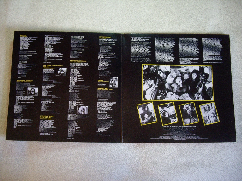 Metallica Master of Puppets · Multilp · 1987, Foto 4 von 5