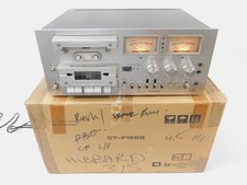 Pioneer CT-F1000 Vintage Silver Face Cassette Deck + Box (excellent cosmetics)