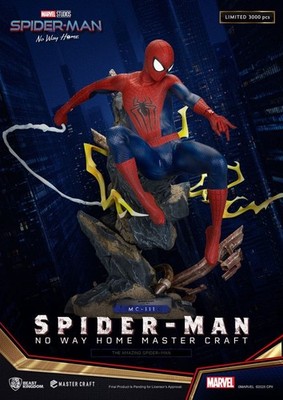 Spider Man No Way Home Master Craft Statue The Amazing Spiderman 35 cm Limited