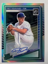 2025 Panini Donruss -Trey Yesavage Optic Rated Prospect Holo Prizm Auto Rookie 