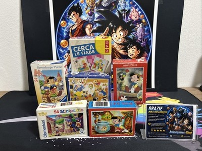 Konvolut Mini Puzzle Pinocchio 54 Teile, Clementoni, Trefl, Schmidt, Ravensburger