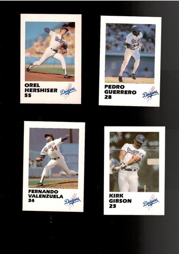 1988 Los Angeles Dodgers 30-Card Baseball Police Set  Orel Hershiser - Picture 1 of 2