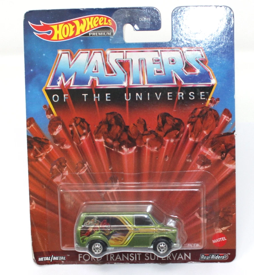 Ford Transit Supervan #HCP01 escala 1:64 Hot Wheels 2023 Master of the Universe Foto 2 de 4