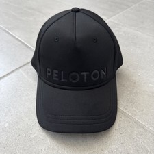 Peloton Cycling Black Tłoczona czapka OS