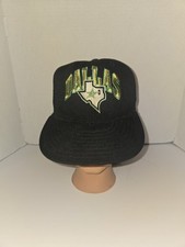 Rare Vintage 90s Dallas Stars Annco Texas Fitted Hat Size 7