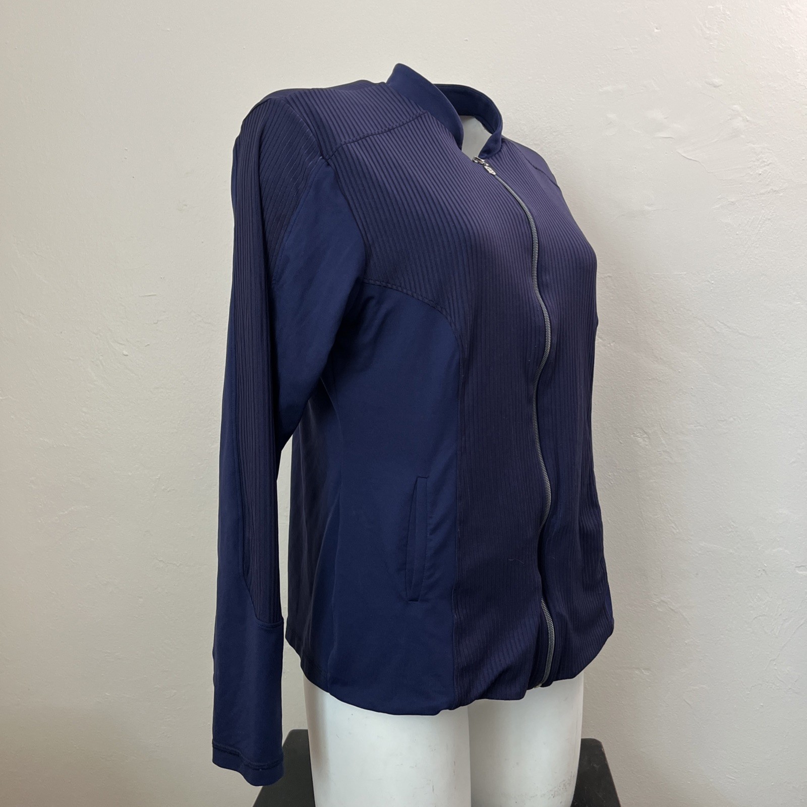 Sofibella Full Zip Long Sleeve Jacket Womens L Po… - image 7