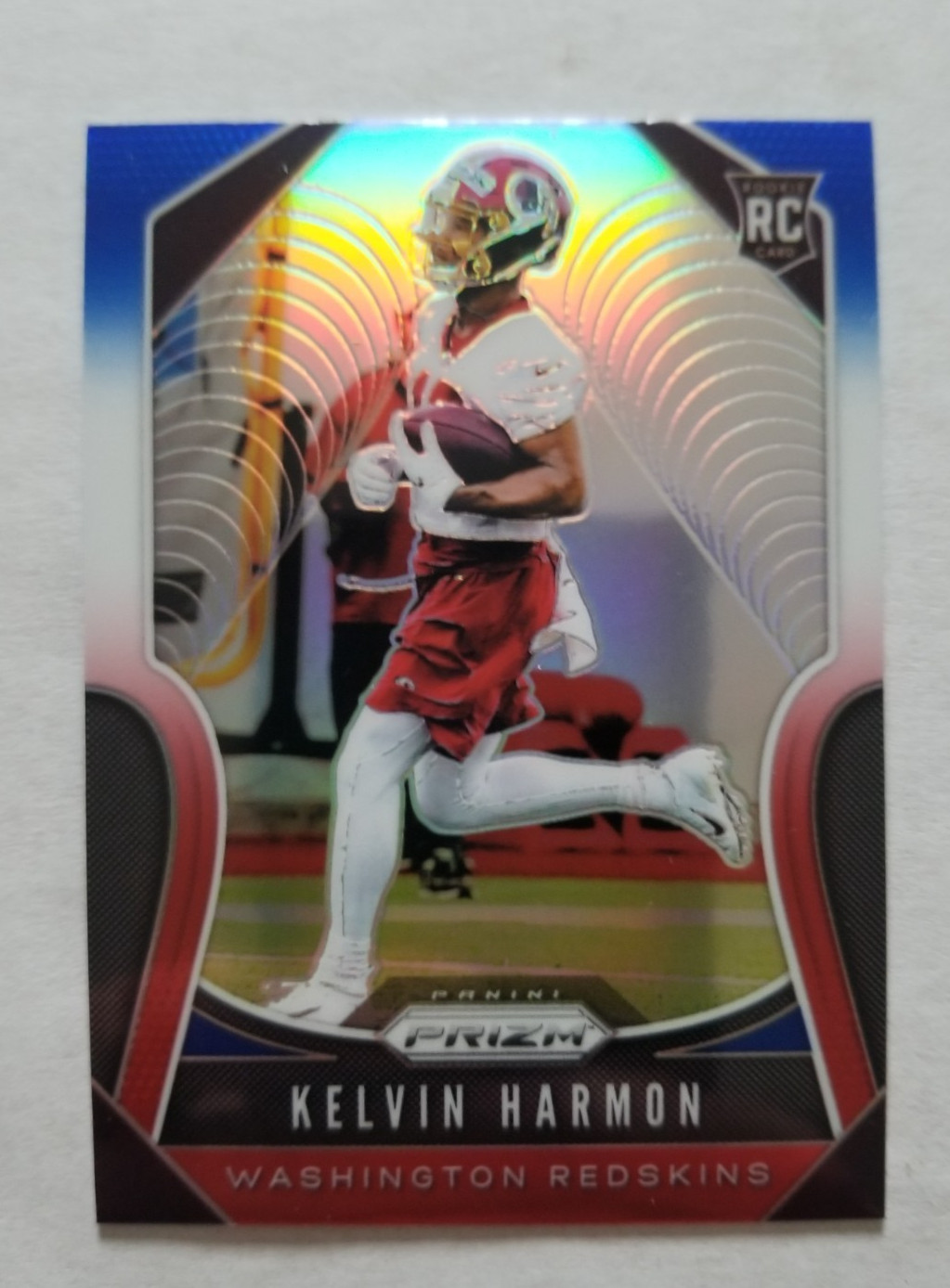 Kelvin Harmon Panini Prizm #363 Red/White/Blue