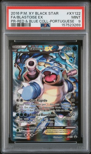 Blastoise-EX graded PSA 9 for sale on eBay