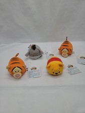 Disney tsum tsum mini plush Winnie The Pooh, Tigger, Eeyore, Lot