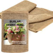 Burlap Fabric Roll - Garden Burlap Fabric Roll 40" X 13 Feet Natural Burlap Mate