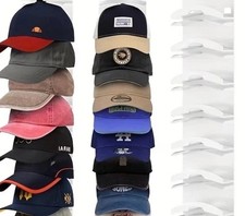 BASEBALL CAP ORGANIZER FOR 10 HATS