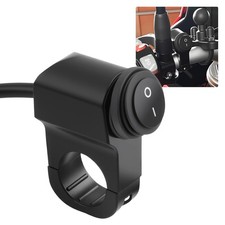 Motorcycle Handlebar Switch 7/8" 12V Waterproof Light Spotlight Control