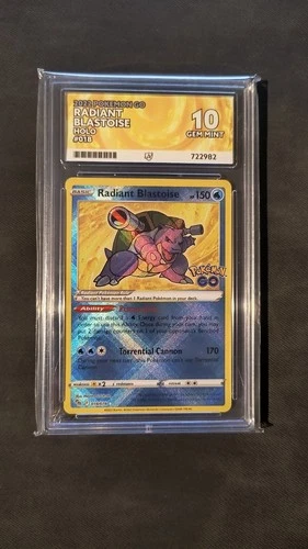 Pokemon TCG ACE 10 Radiant Blastoise