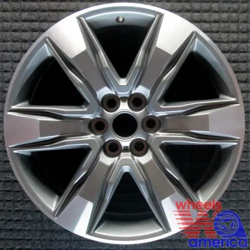 Оригинальный заводской обод колеса GMC Acadia 20 2017-2019 22996319 обработанный оригинальный 5799 - Изображение 3 из 4