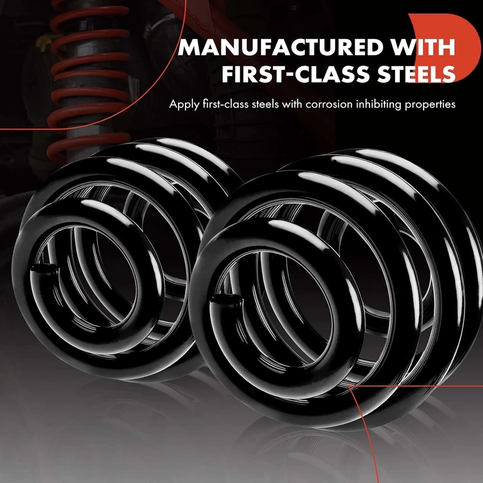 Muelles helicoidales de suspensión trasera de 2 piezas para Chevy Cobalt HHR Pontiac G5 y Saturn Foto 4 de 4