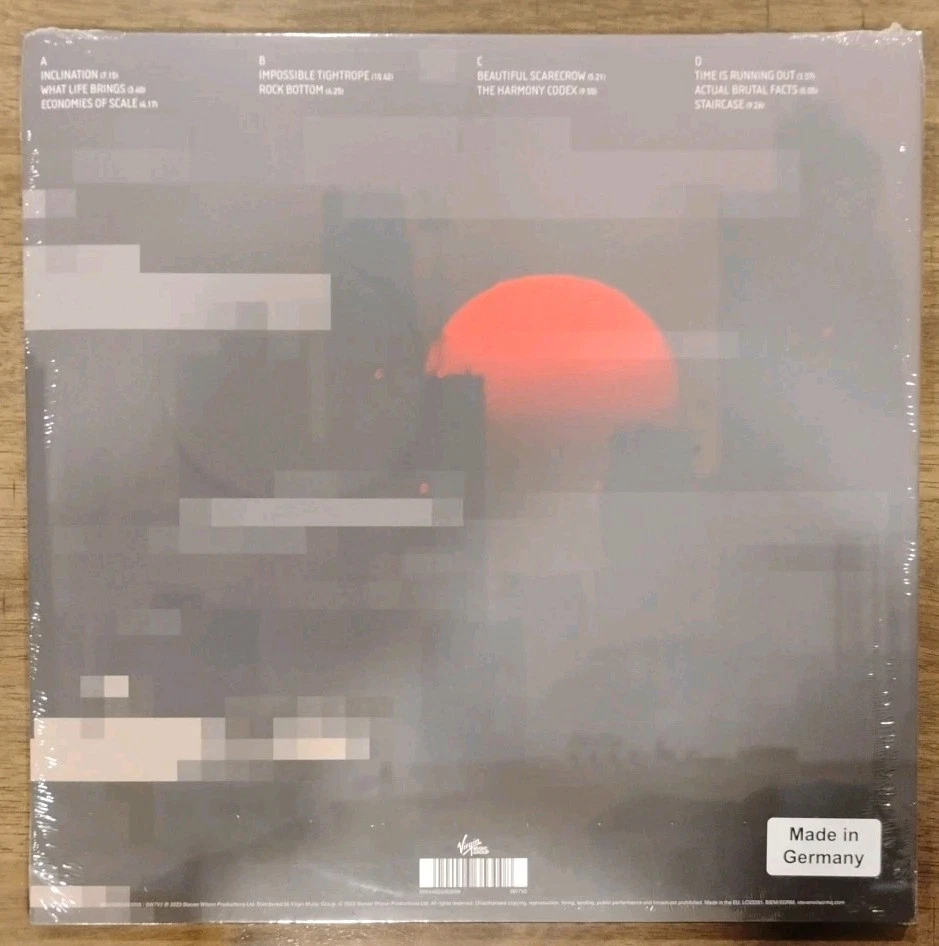 Steven Wilson - The Harmony Codex (Limited 2LP Orange Vinyl 2023) **New - Image 3 of 3