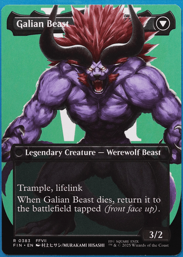 Vincent Valentine (Borderless Character 383) Final Fantasy NM (506879) ABUGames - Picture 2 of 2