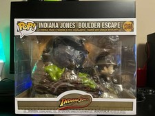 Figura Funko Pop Deluxe Moment Indiana Jones #1360 - Indiana Boulder Escape