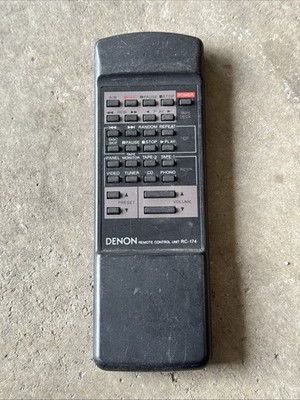 DENON RC-174 HOME RECEIVER REMOTE CONTROL DRA-365R DRA-565RD DRA-1000 3990242001