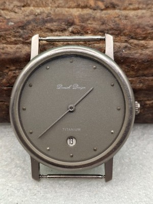 Danish Design IQ14Q152 Titanium Case 24262 3ATM Working Fine
