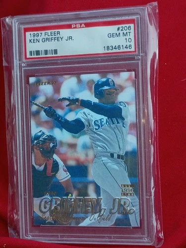 1997 Fleer - Ken Griffey Jr #206 PSA 10 Gem Mint