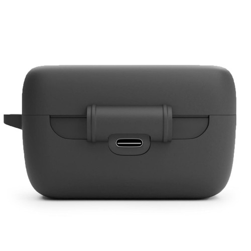 Attach Silikonhülle Schutzhülle Für Jabra Elite 5 Kopfhörer Ohrhörer in Schwarz - Picture 4 of 5