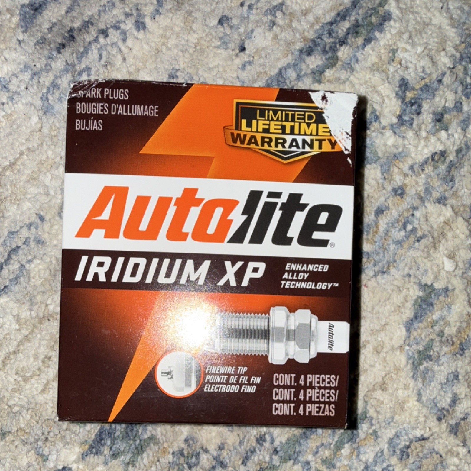 Autolite 386 Spark Plugs NOS Vintage, Made in USA, Set of 4