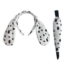Forum Novelties Dalmatian Costume Accessory Set Ears Tail Adult Animal Kit NIP