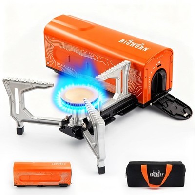 Camping Bighorn Outdoors Gas Folding Camp Stove VM-KS02-OR 12.20x5.63x6.69 in