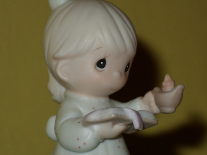 PRECIOUS MOMENTS ONCE UPON A HOLY NIGHT #523852 1990 ISSUE ORNAMENT NEW IN BOX!