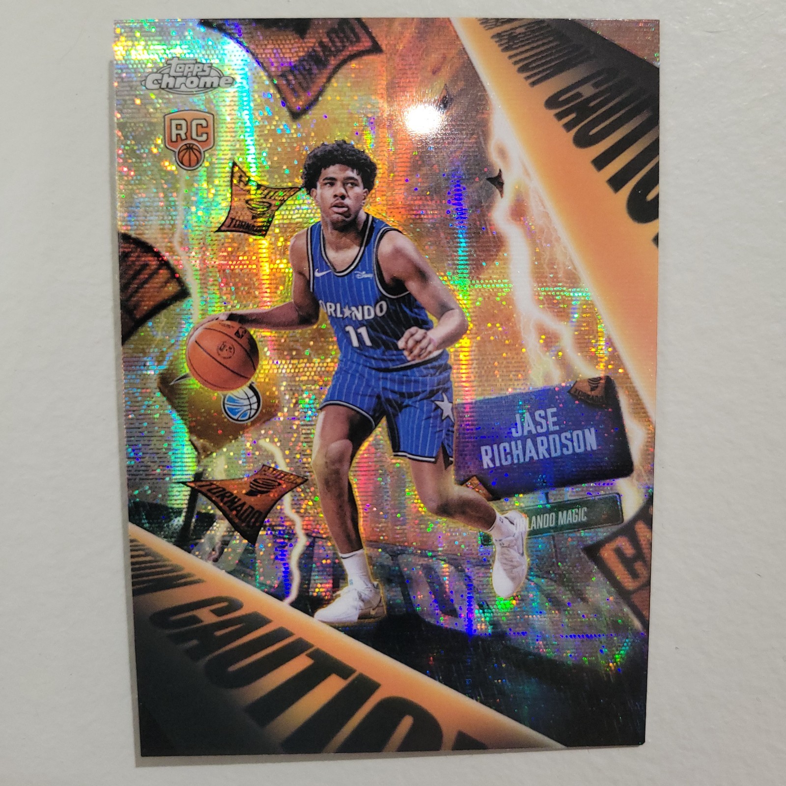 2025-26 Topps Chrome NBA #AD-15 Jase Richardson Advisory Case Hit SSP RC