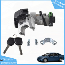 Ignition Switch Lock Cylinder For Honda Civic Wo Immobilizer Module 2003-2005 Ignition Switch Lock Cylinder For Honda Civic Wo Immobilizer Module 2003-2005