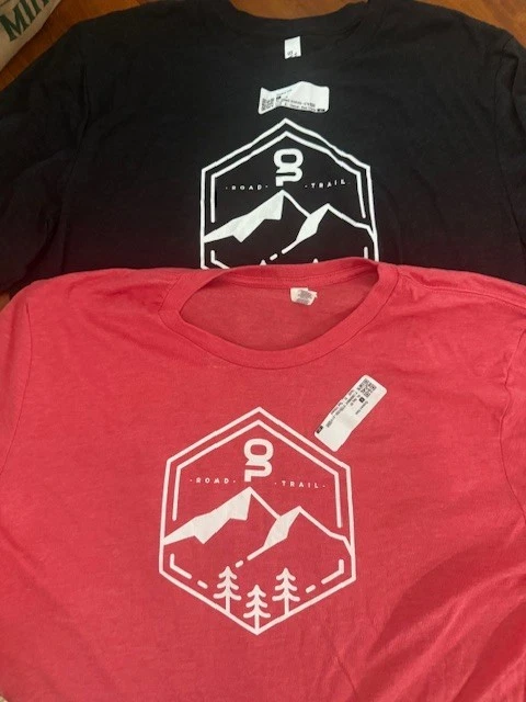 Road to trail running t shirt new mens XL