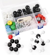 124-Pcs Molecular Model Kit for Organic Chemistry - Visualize Complex Structures