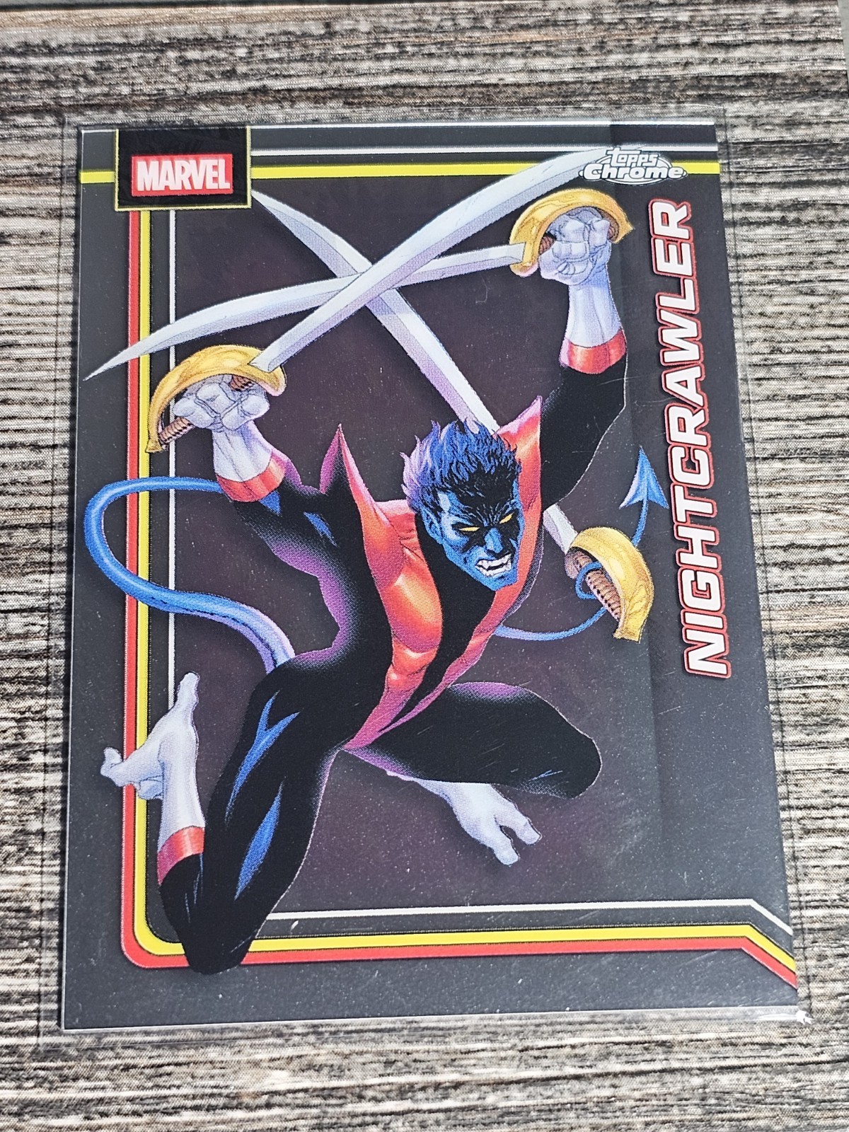 2026 Topp Chrome Marvel Comics #087 Nightcrawler