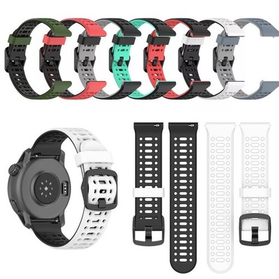 20mm/22mm Silicone Strap for COROS PACE 3/APEX 2Pro/2/42/46MM/PRO/PACE 2 Watch #