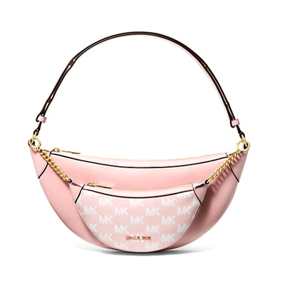 New Michael Kors Hollis Medium 2-in-1 Shoulder bag Powder Blush Multi / Dust bag